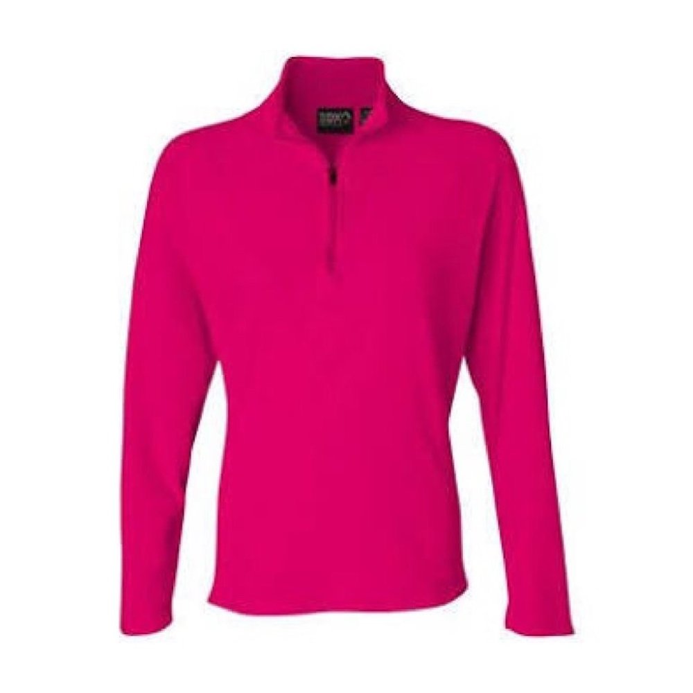 Dri-Duck Pink Quarter Zip Pullover NWT Hot Pink